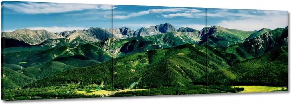 Festmények 120x40 Tájkép Tátra Lengyel hegyek