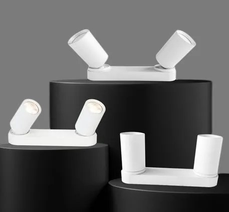 UNIVERSO Spot lámpatest 2xGU10 Max.35w IP20 Fehér 260x60x25mm