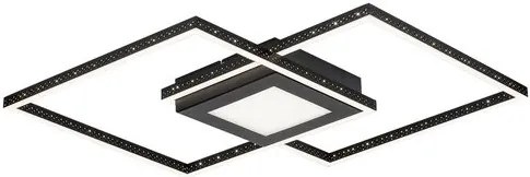 RÁBALUX 5269 CASIMIR Modern LED Mennyezeti Lámpa Matt Fekete IP20