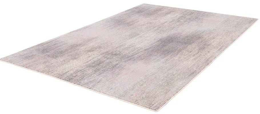Rózsaszín-szürke gyapjú szőnyeg 160x240 cm Calvi rose – Agnella