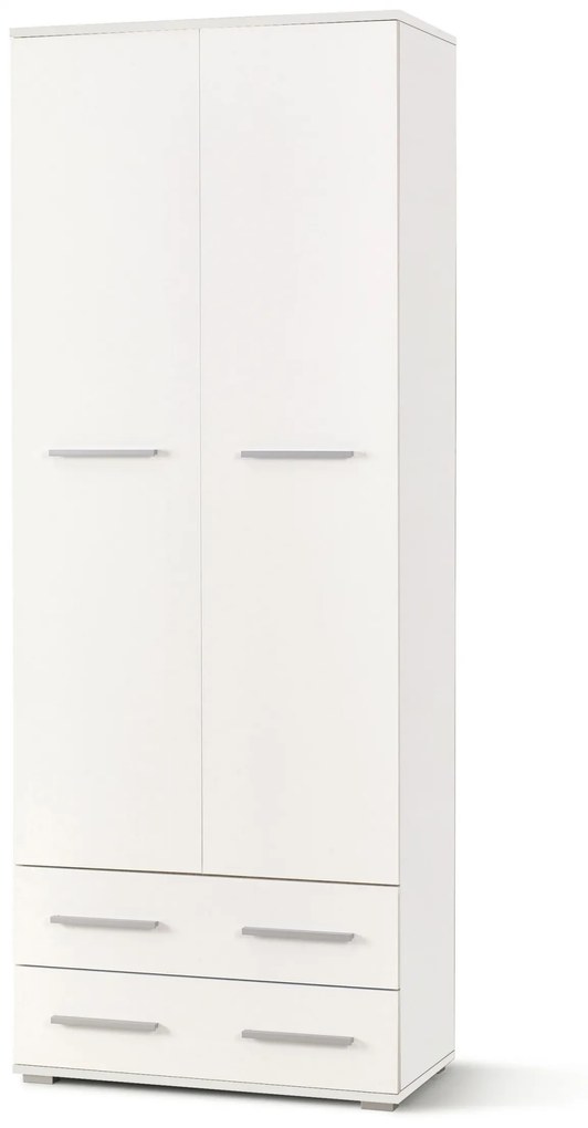 Owio fiókos könyvespolc - 77 cm - fehér