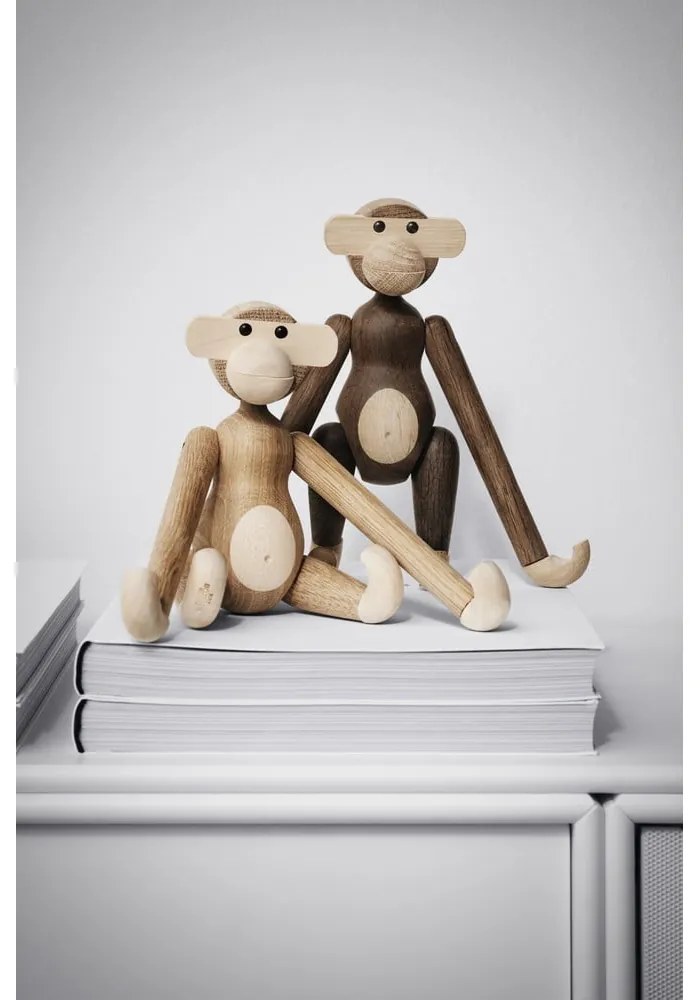 Bojesen Denmark Monkey Solid dekorációs figura tömör fából - Kay