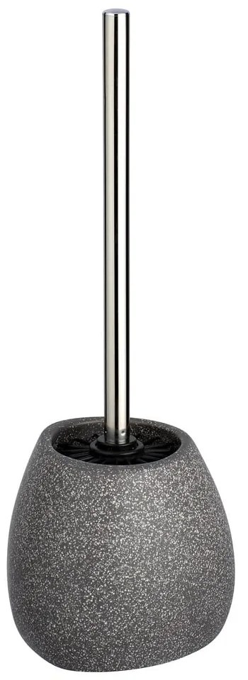 Pion szürke kerámia WC-kefe, magasság 38,5 cm - Wenko