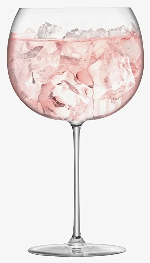 Sklenice Borough, 680 ml, čirá, set 4 ks - LSA International