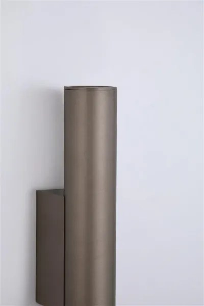 Searchlight 28125LT - BEACON fali lámpatest 2xGU10/10W/230V barna