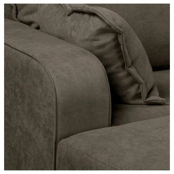 Barna sarokkanapé (bal oldali) Beata – Ropez