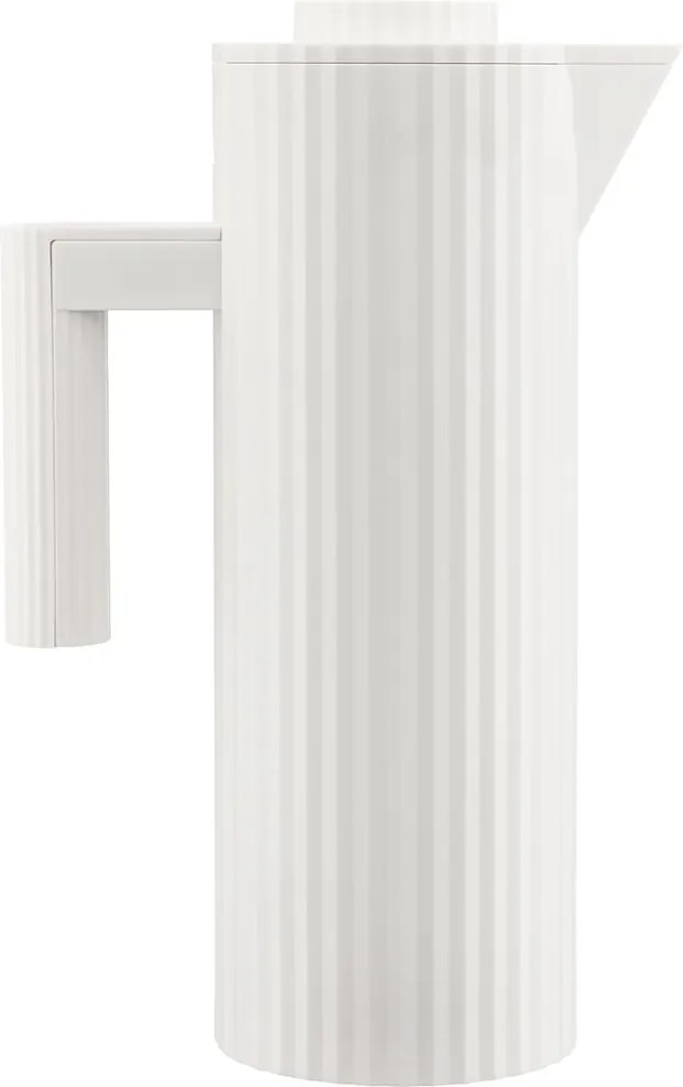 Alessi Plisse Asztali termosz 1 l Fehér