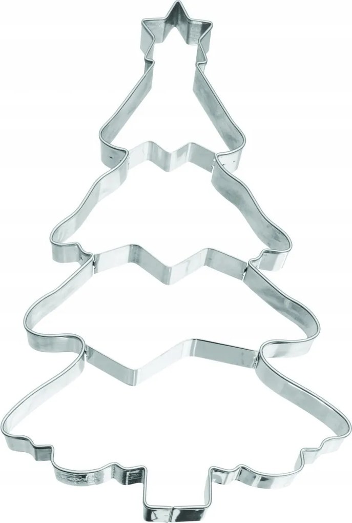 XXL-es kekszlyukasztó forma Karácsonyfa Birkmann