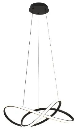 LED dimmelhető kábeles csillár LED/85W/230V 3000-6500K + távirányítóval