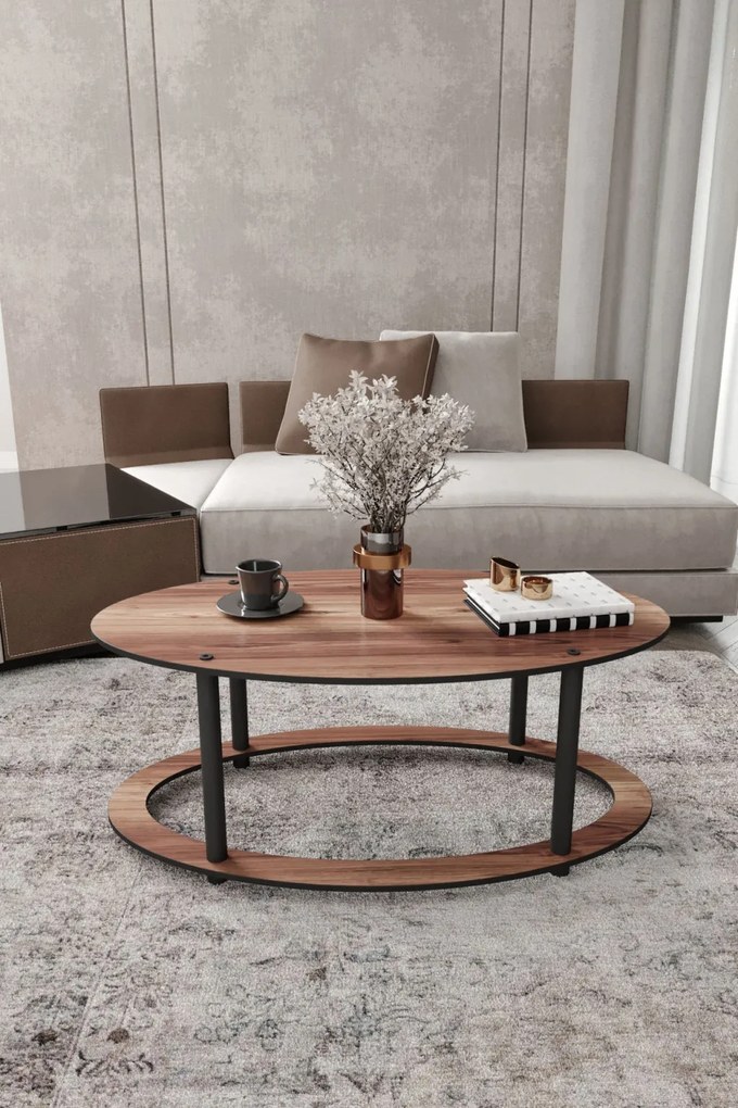 Hole Ellipse - Walnut
