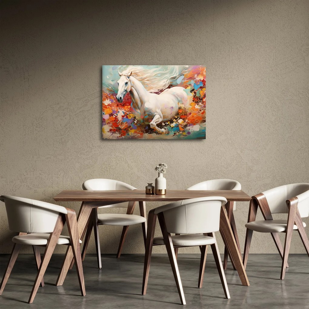 Kép - Egy ló festése (70x50 cm)