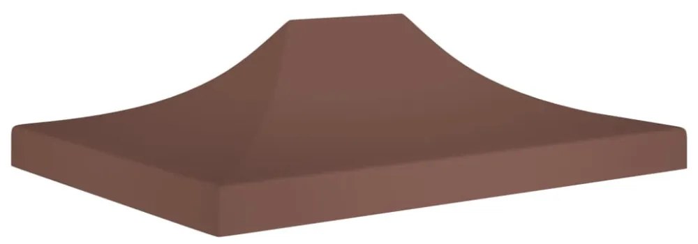 barna tető partisátorhoz 4 x 3 m 270 g/m²