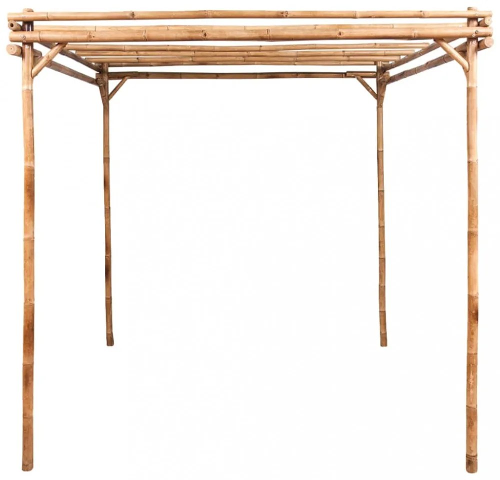 vidaXL bambuszpergola 170 x 170 x 220 cm