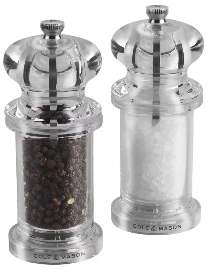 Cole&Mason PRECISION MILLS - 2 db só- és borsőrlő, 14 cm