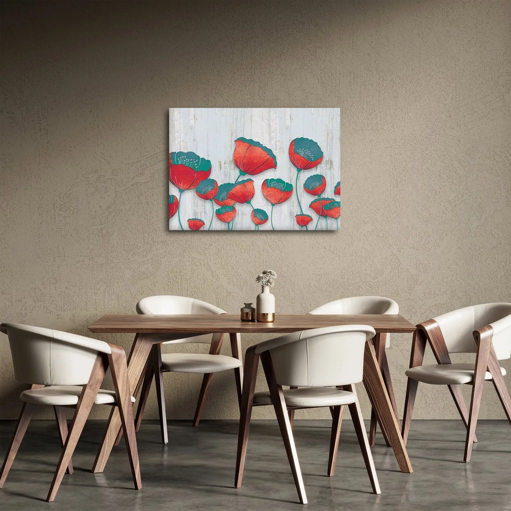Kép - Pipacsok - kerozin (70x50 cm)