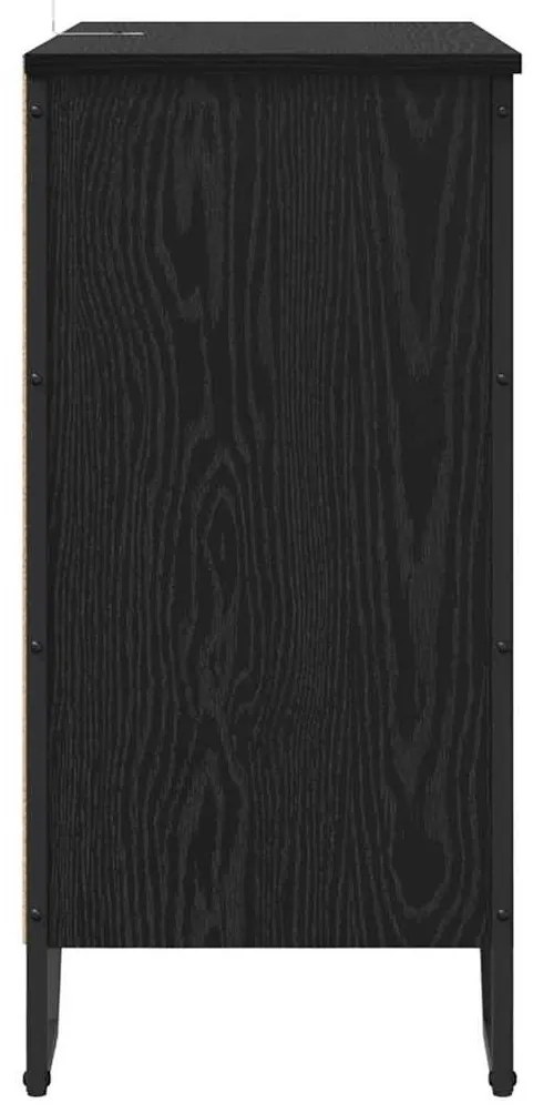 Széf Musta tammi 78 x 35.5 x 74.5 cm Faanyag