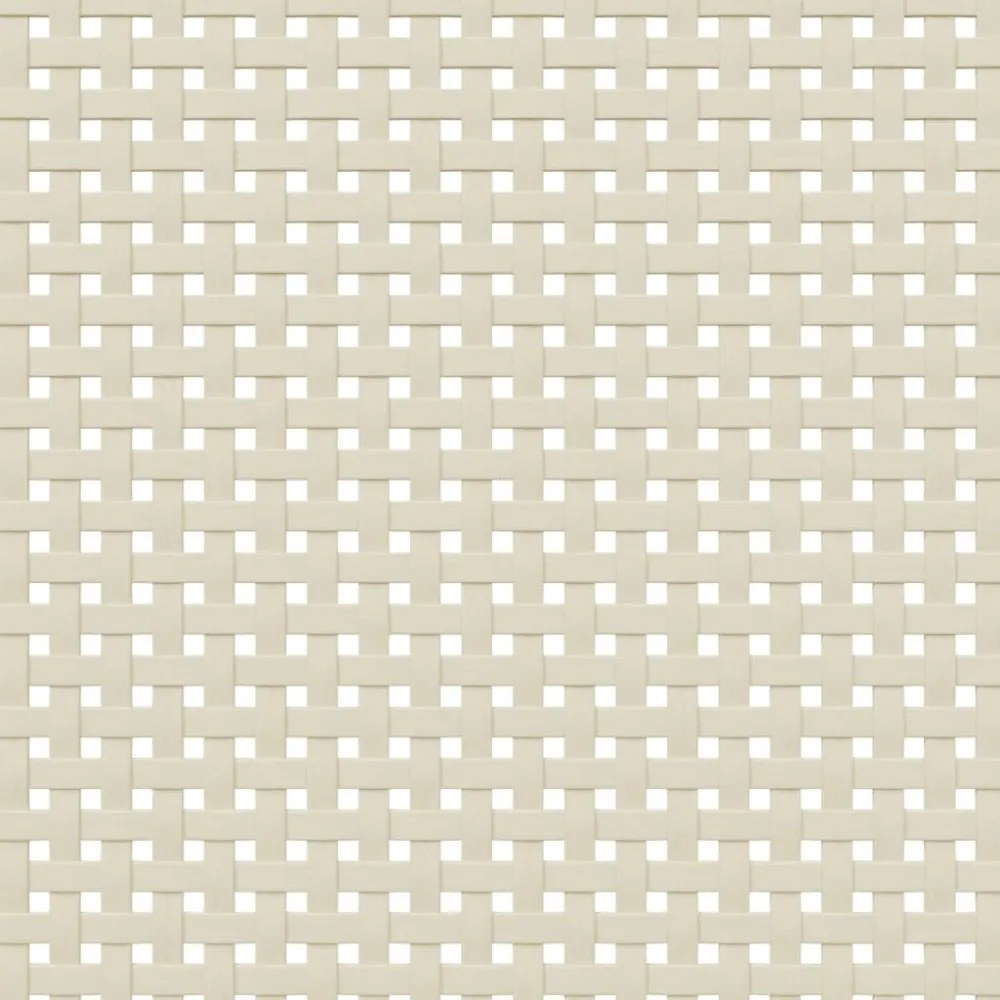 SENJA fekete rattanhatású tömör fenyő TV-szekrény 106x40x49 cm