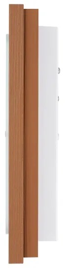 Argon 1867 - Mennyezeti lámpatest TABOR 4xE27/15W/230V 42x42 cm terrakotta