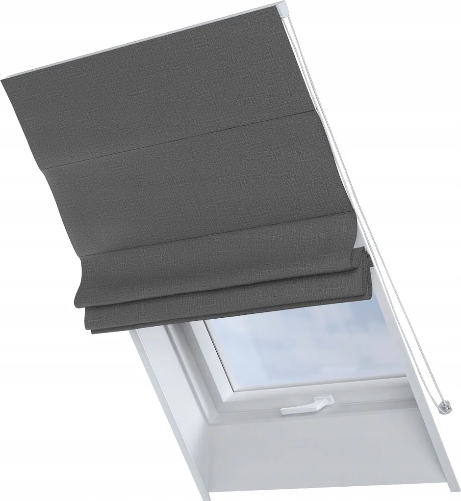 Kész redőny Rimini tetőtéri ablakra 50x60cm fekete