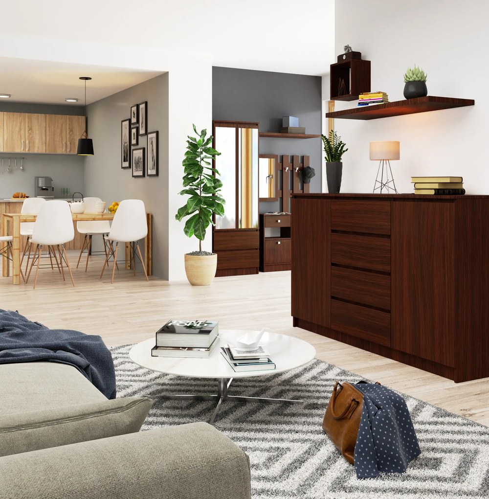 Komód Koa (wenge). Akció -15%. 1068658