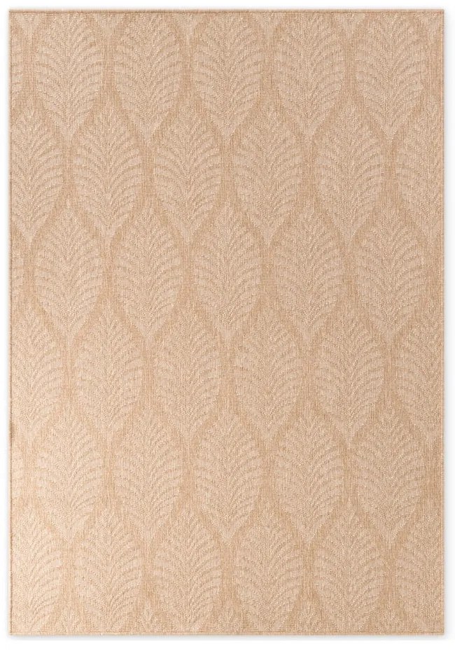 Bézs-elefántcsont színű kültéri-beltéri szőnyeg 120x170 cm Duet Liora – NORTHRUGS