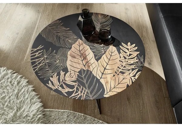 BRAVON mangófából készült dohányzóasztal