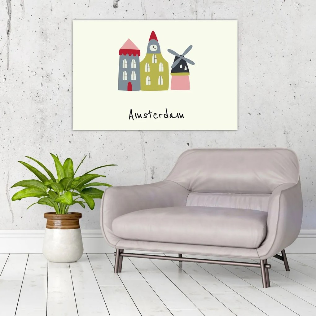 Kép - Európa városai N⁰4 (90x60 cm)