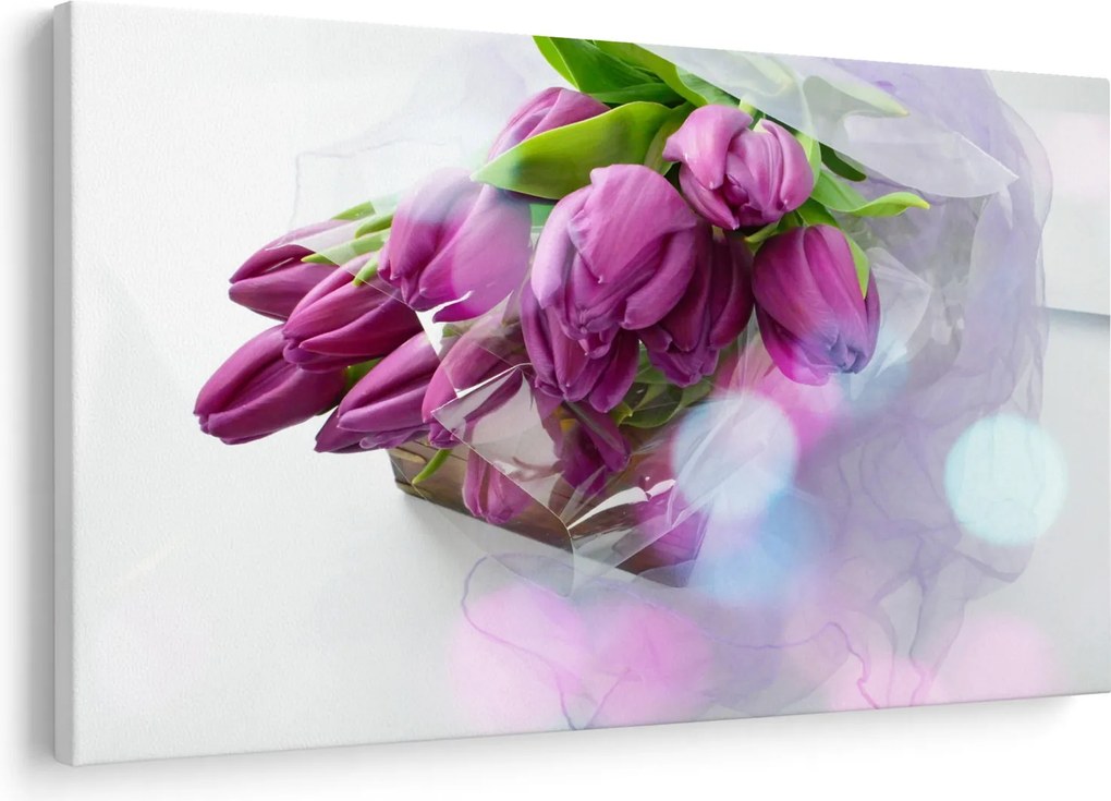 Kép - csokor tulipán (90x60 cm)