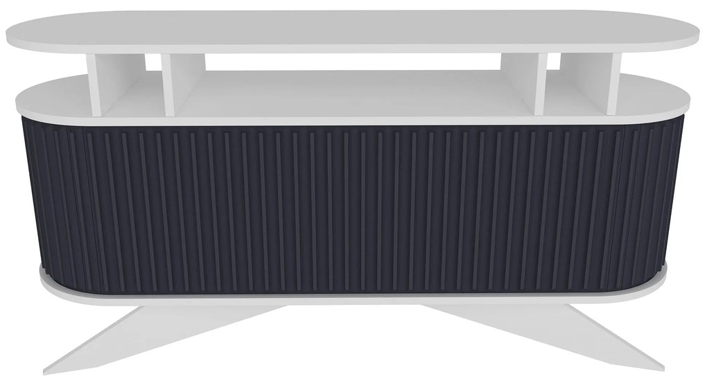 Konzolasztal Stor - White, Anthracite