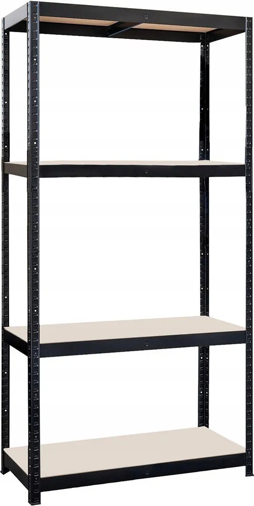 polc 900x450x1800 mm, 4 polc, acél Cer Mdf lap