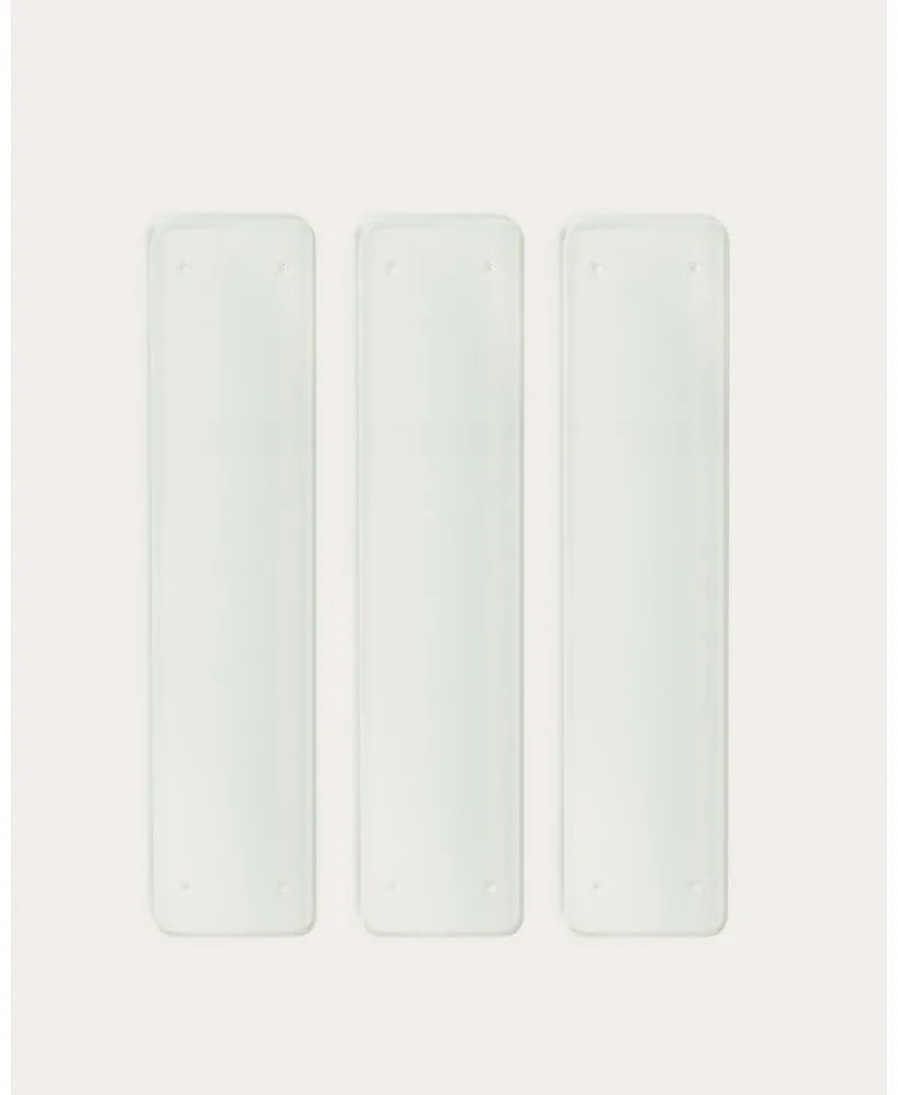 Üveg bútorelem - polc szett 3 db-os 110x1 cm Sitra – Kave Home