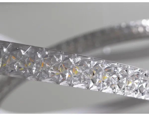 Dimmelhető LED csillár kábellel LED/90W/230V 3000-6500K Ø 47 cm + távirányító