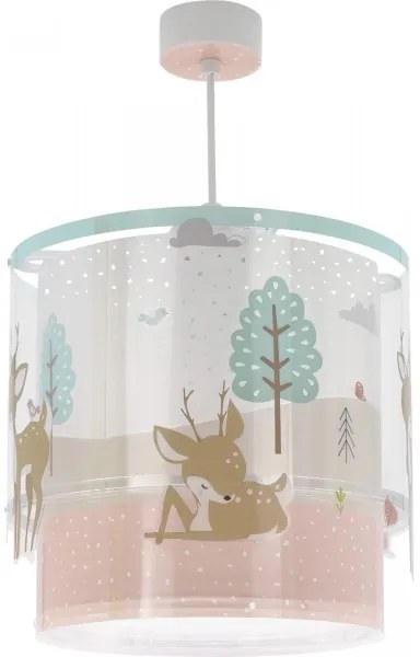 Dalber 61272 - Gyermekcsillár LOVING DEER 1xE27/60W/230V