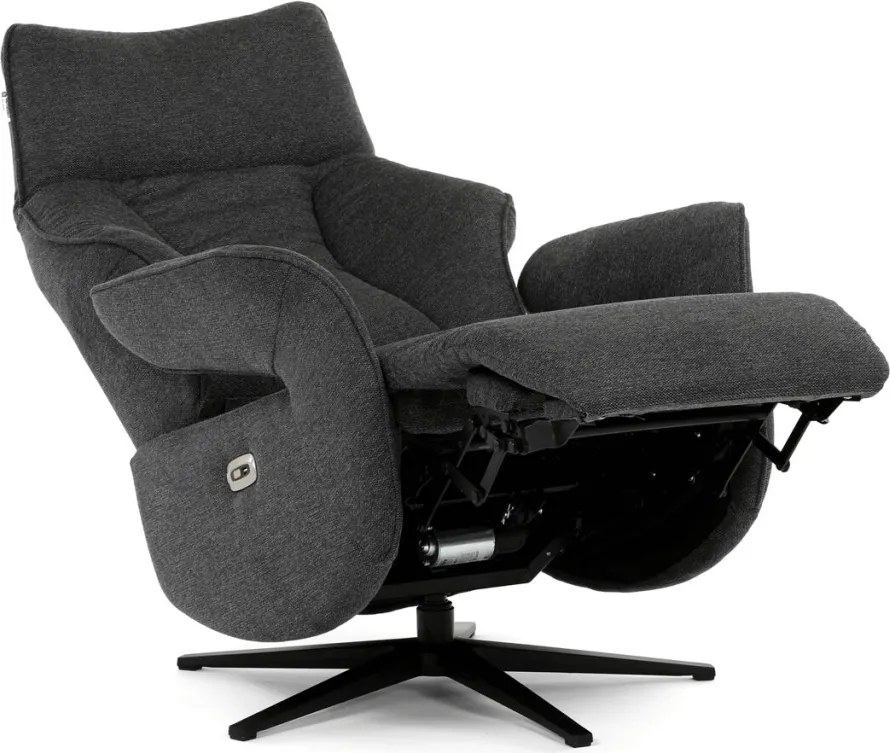 Elektromos relax fotel szürke szövet TV-B3973 GREY2