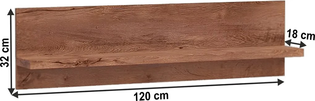 Polc 11, világos kőris, INFINITY 11