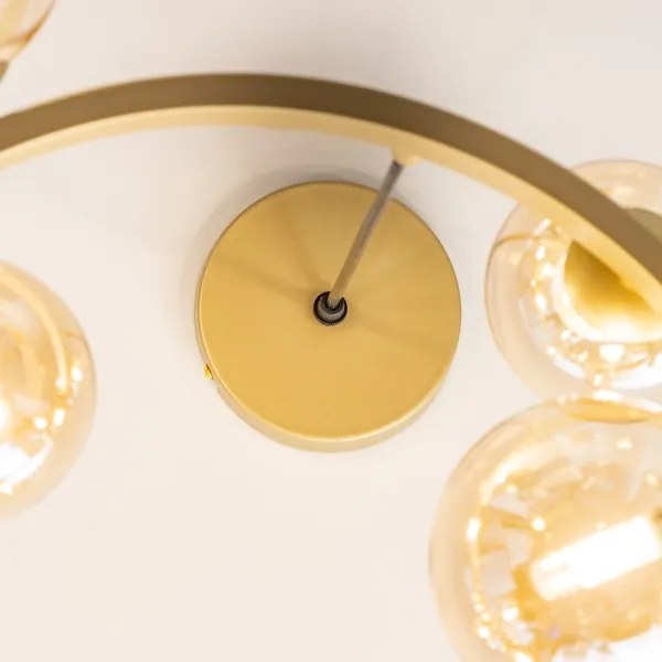 Brilagi - LED Csillár zsinóron MILLA 15xG9/3W/230V arany