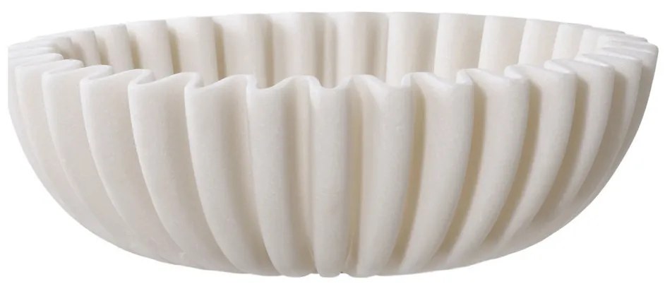 Tál, polirezin, bézs ø20x6,5 cm