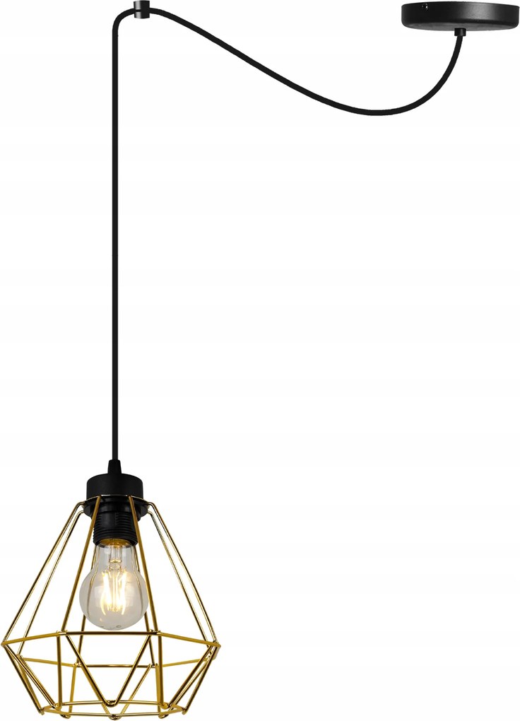 Mennyezeti Lámpa Lógó Csillár Egyetlen Pók Elegáns Fém Lámpabúra