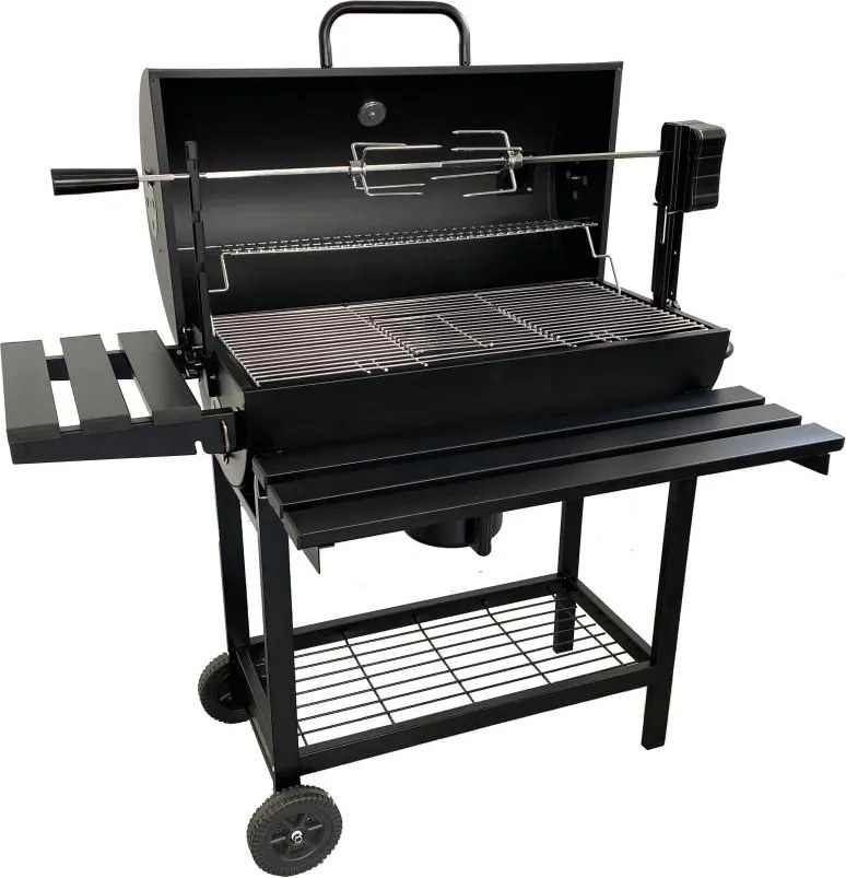 KRISTEN Multifunkciós grill füstölővel + elektromos tű