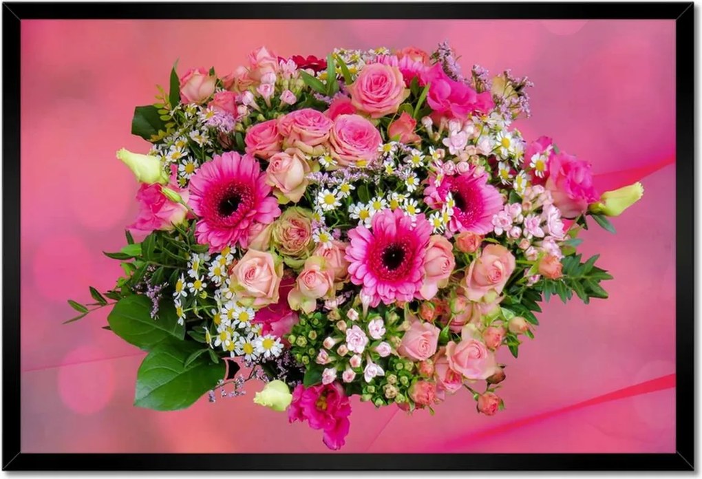 Poszterek keretben 60x40 Virágok