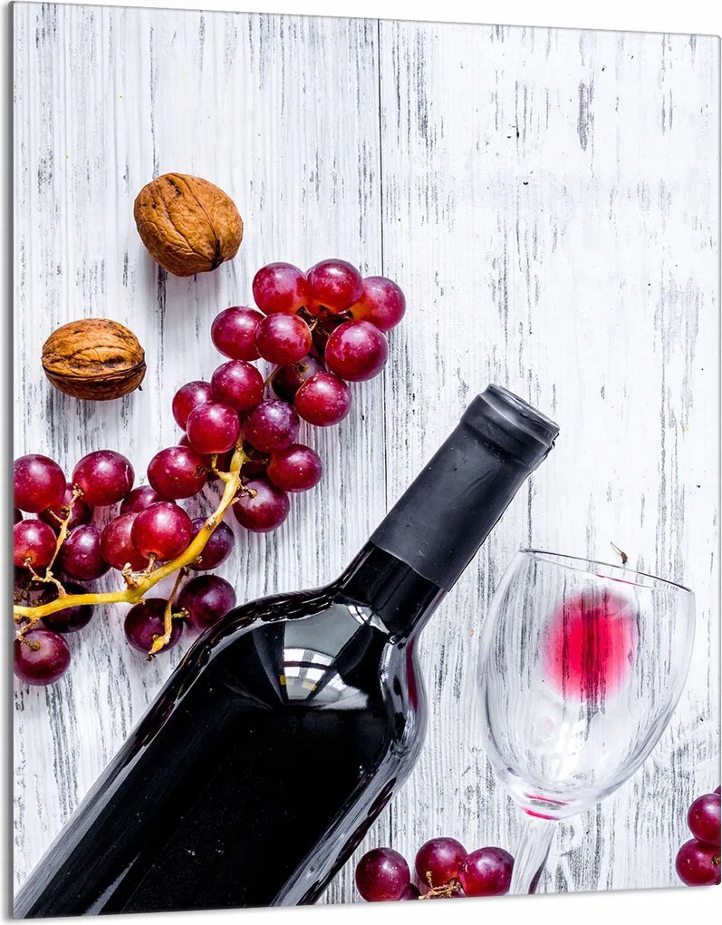 Üveg Vágódeszka 40x52 Szőlő a Konyhába