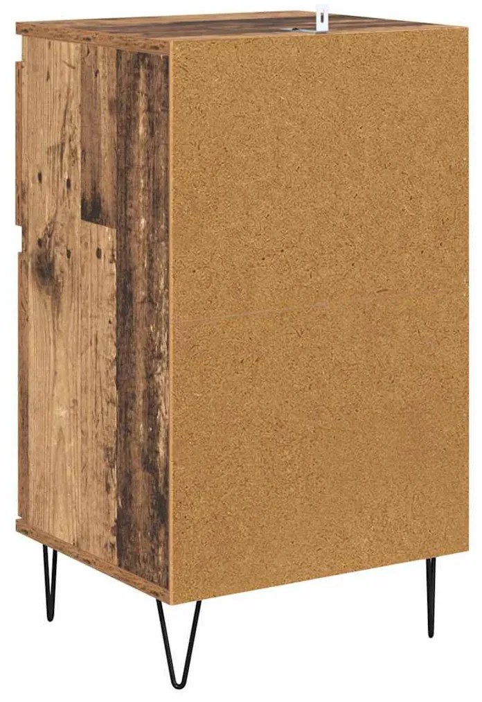 Széf fiókkal Régi fa 35 x 40 x 70 cm Faanyag