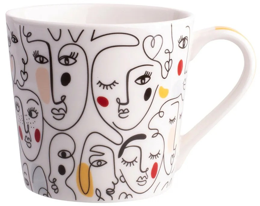 Altom Porcelán bögre kúpos, 350 ml