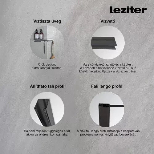 Tribeca 110x140 cm kádparaván