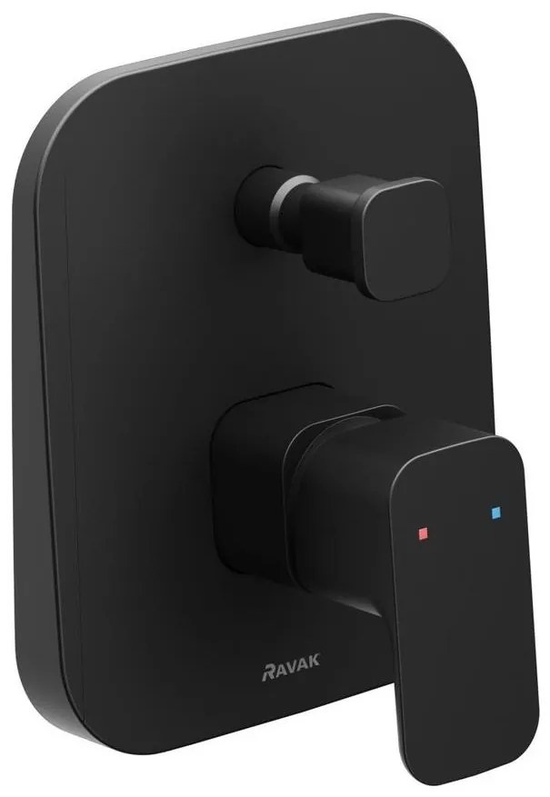 Ravak X070156 - Falba süllyesztett zuhanycsaptelep FREE fekete