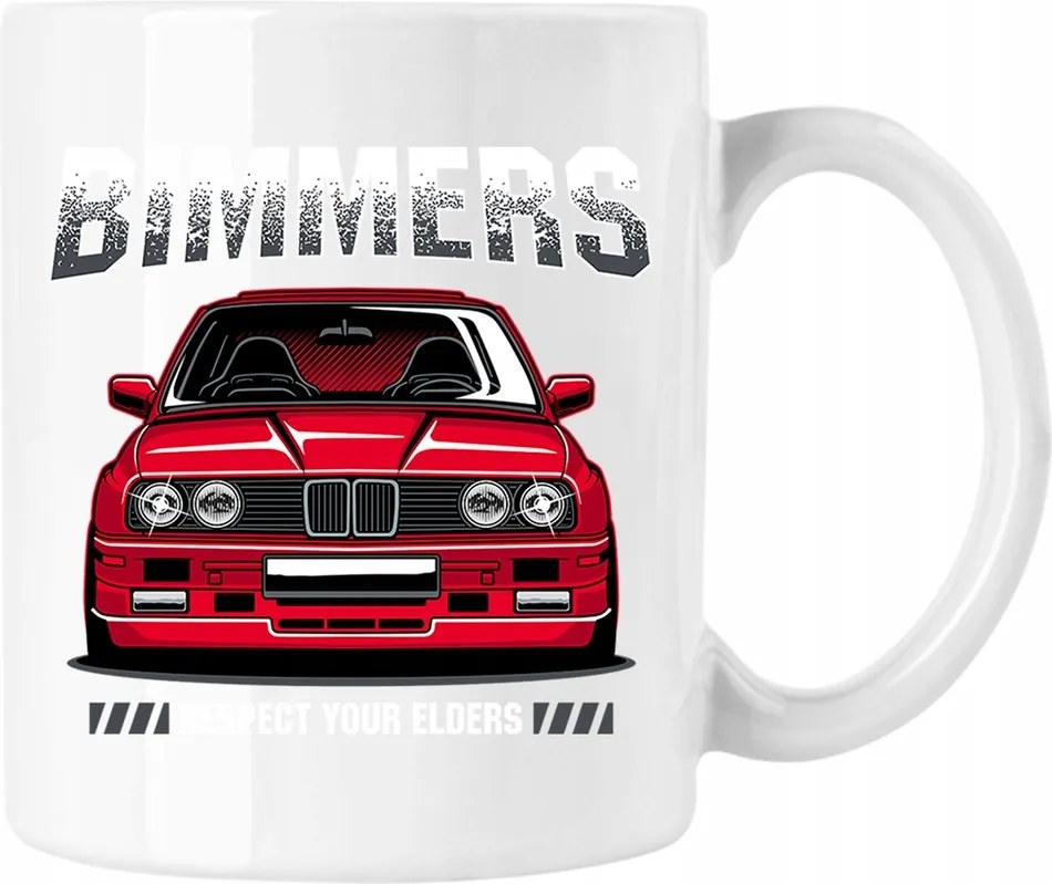 Autós bögre autós Jdm 49 Fehér 330ml