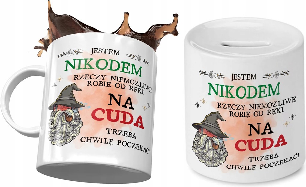 Nikodémus Bögre Ajándék persely szett fényképes nyomtatással