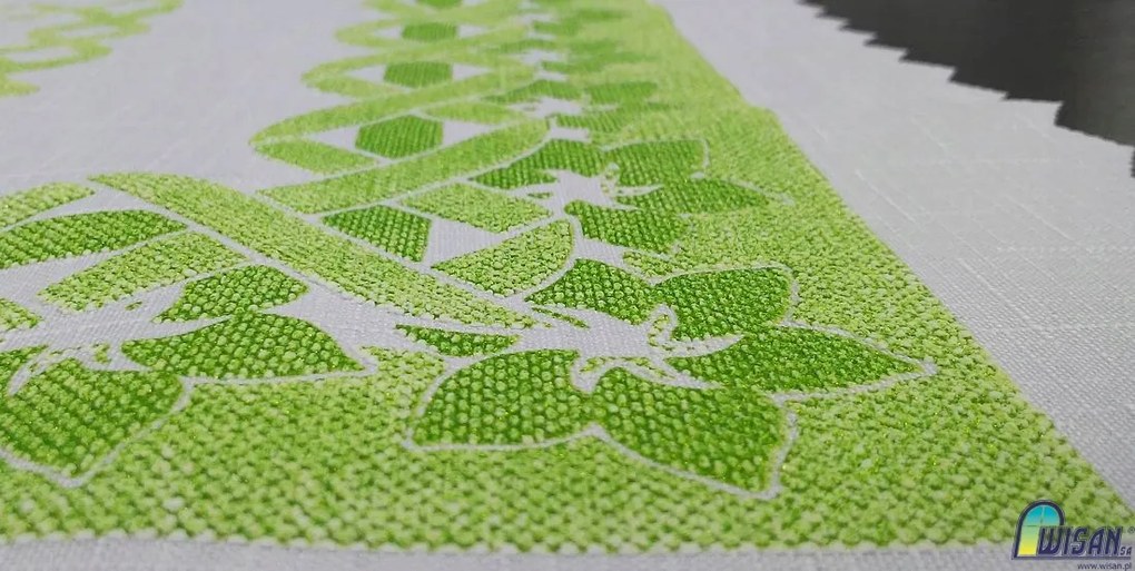 Mg Futófelület Dante Fehér Nyomtatott Zöld 75x75 Lengyel