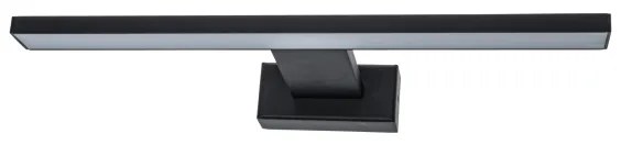 LED fürdőszobai falilámpa SHINE LED/7W/230V 30 cm IP44 fekete