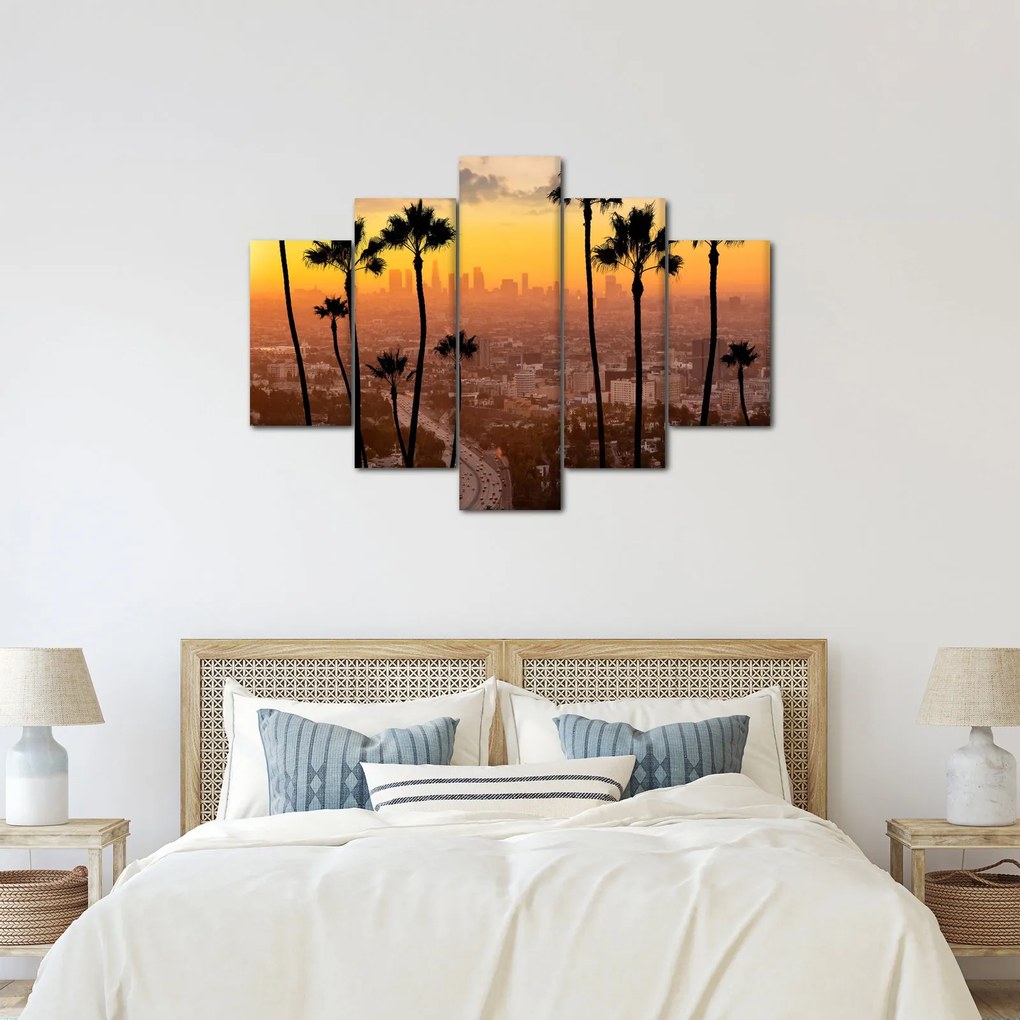 Kép - Los Angeles panorámája (150x105 cm)